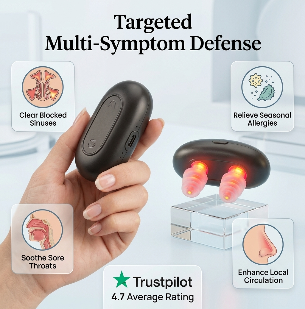 NasePulse Red Light Nasal Relief